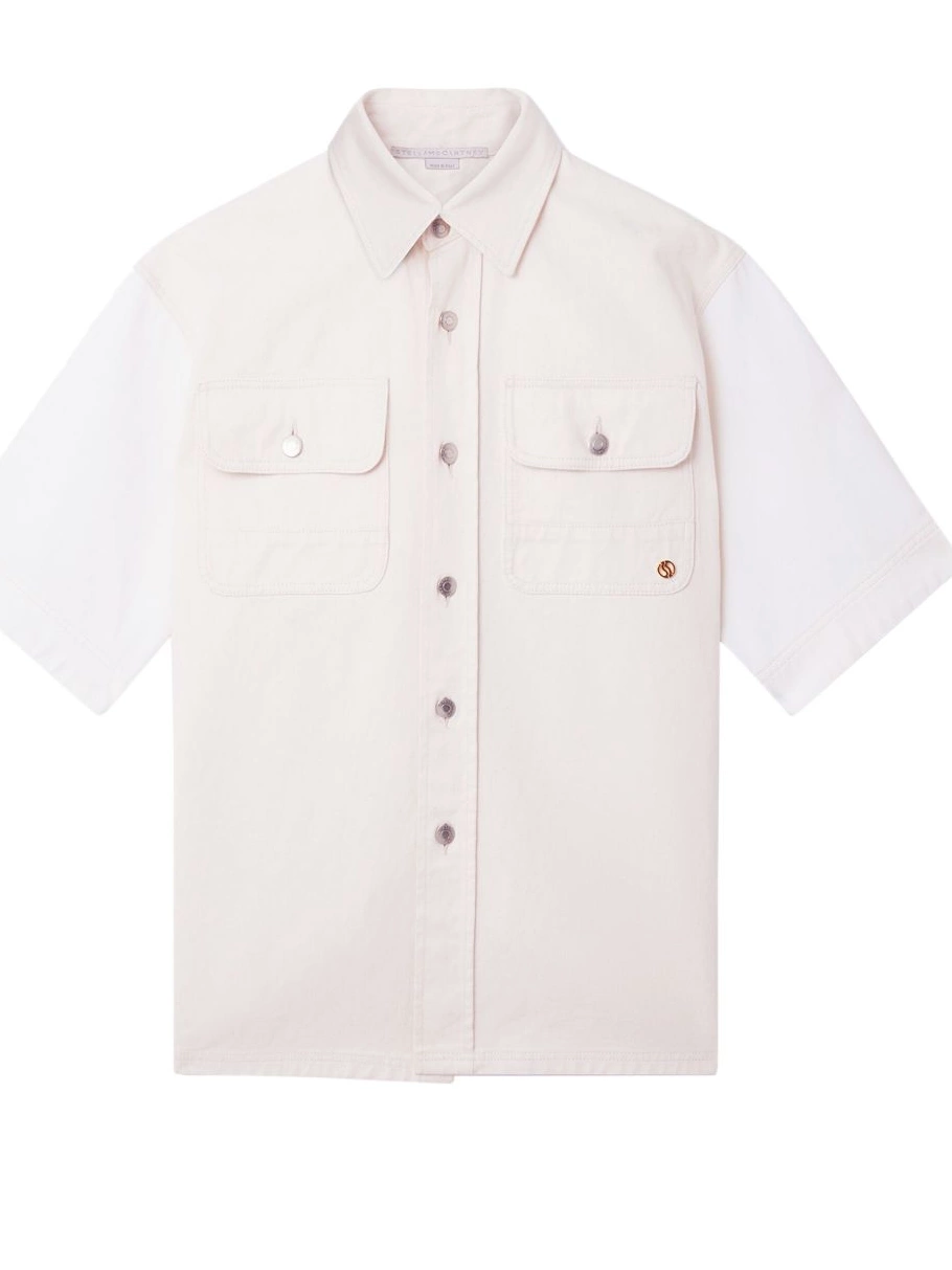 Cheap Stella shirt Utility McCartney short-sleeved Women denim 0818